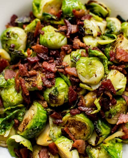 Sweet and Spicy Brussels Sprouts