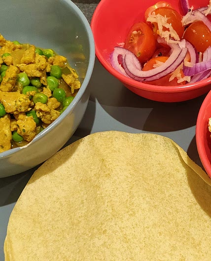 Turkey keema curry