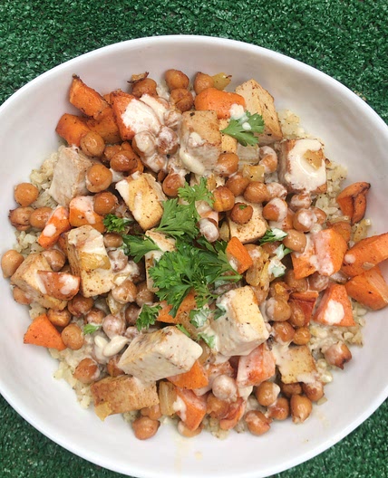 Riced Cauliflower Bowl