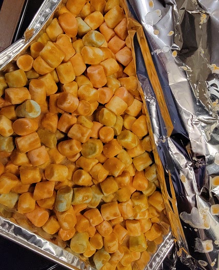 Peanut Butter Confetti (Marshmallow Squares)