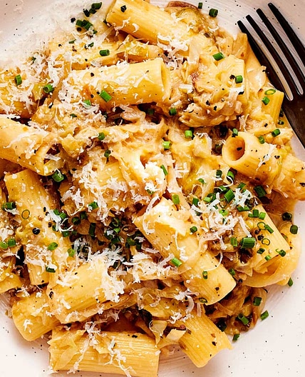 Caramelized Cabbage Butter Pasta