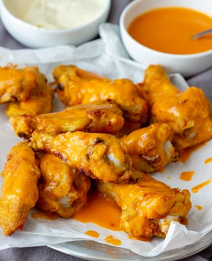Baked Buffalo Chicken Wings Recipe