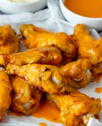 Baked Buffalo Chicken Wings