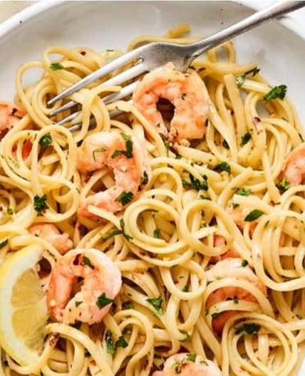 Shrimp scampi