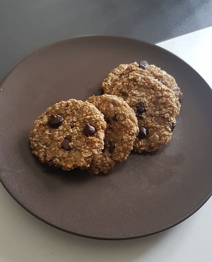 Cookies Banane/Flocons d'Avoine