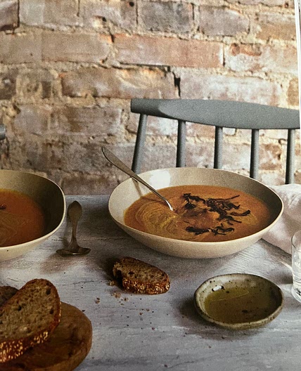 Sweet Potato and Tahini Soup