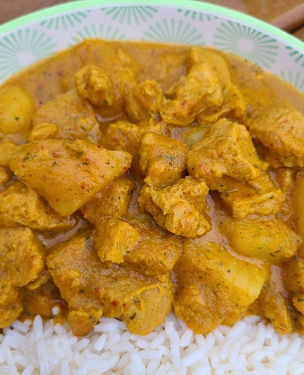 Chick'n & Potato Curry