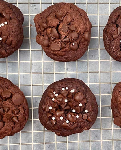 Double Chocolate Cookies