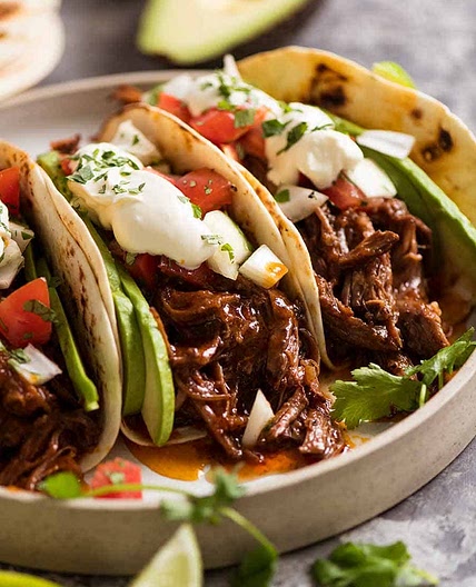 Shredded Beef Fajitas