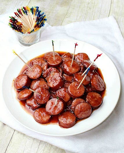 Sweet and Spicy Sausage Rounds
