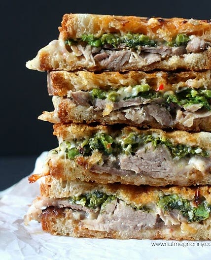 Pork Pesto Panini