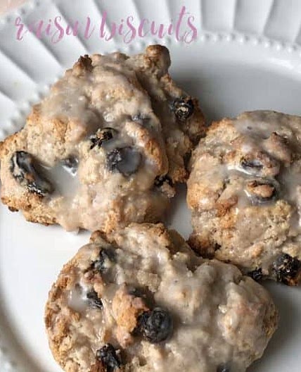Bisquick Cinnamon Raisin Biscuits