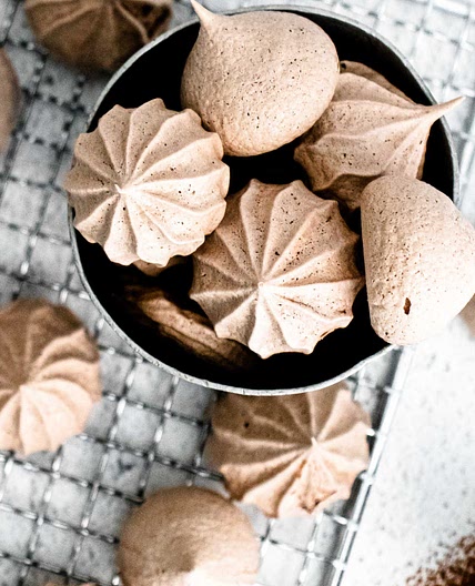 Chocolate Meringue Cookies