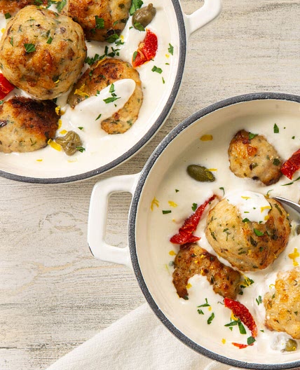 Greek Chicken Meatballs