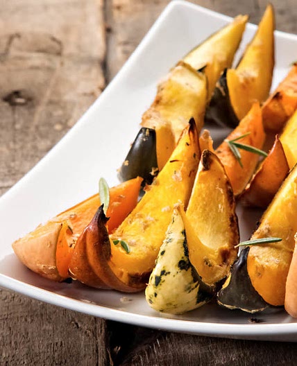 Horseradish Spiced Winter Squash