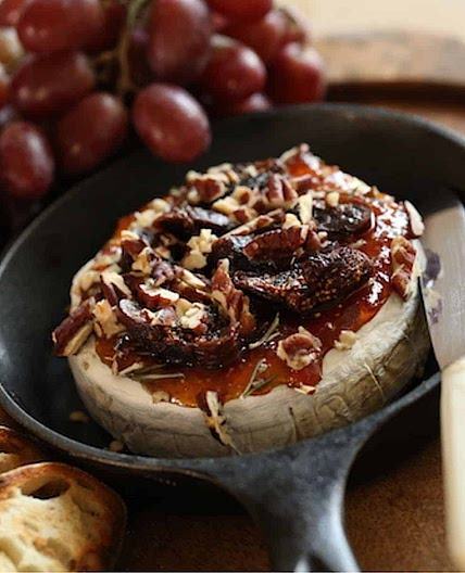 Baked Brie with Fig Jam Recipe