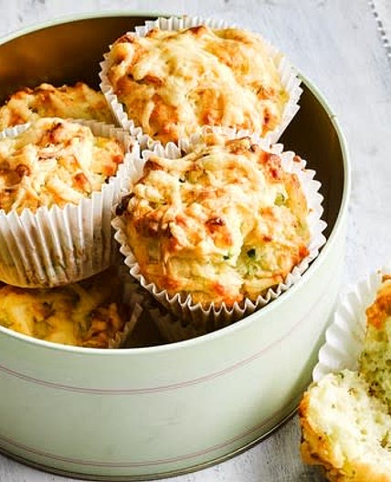 Savoury Courgette Muffins