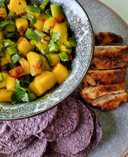 Summer mango salsa