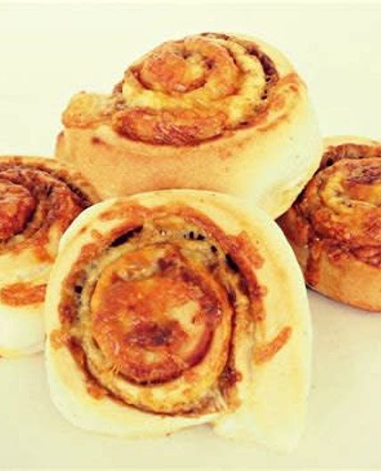 Cheese and VEGEMITE Scrolls