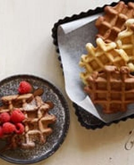 Vegane belgische Waffeln