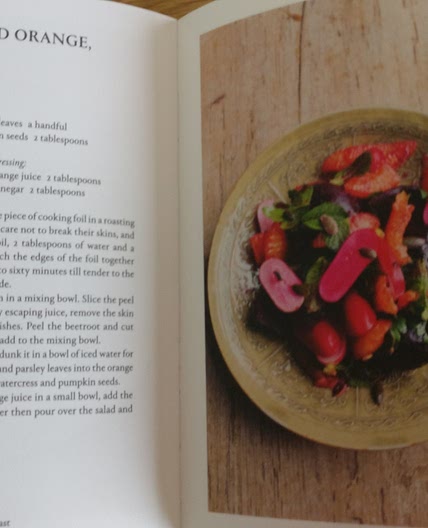 Beetroot, blood orange, watercress