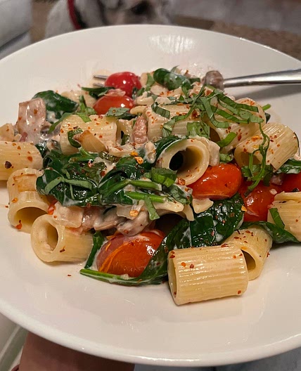 Mascarpone & Lemon Pasta