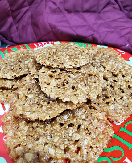 Oatmeal Lace Cookies