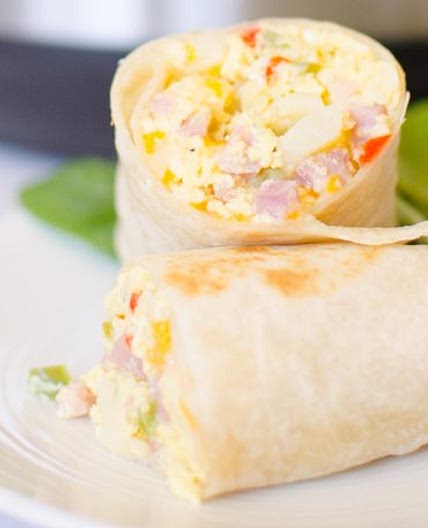 Instant Pot Breakfast Burritos
