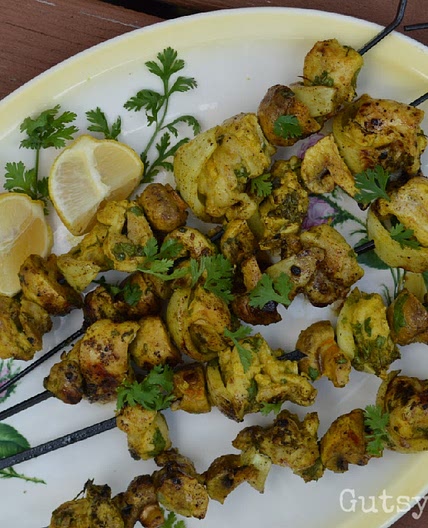 Chicken & Mushroom Kebabs - from AIP By Seasons
