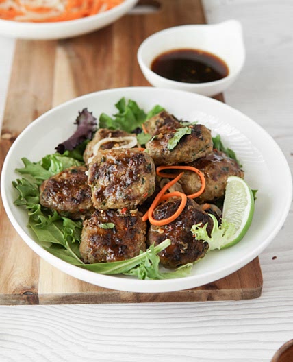 Grilled Vietnamese-Style Meatballs - Low FODMAP, Paleo-Friendly
