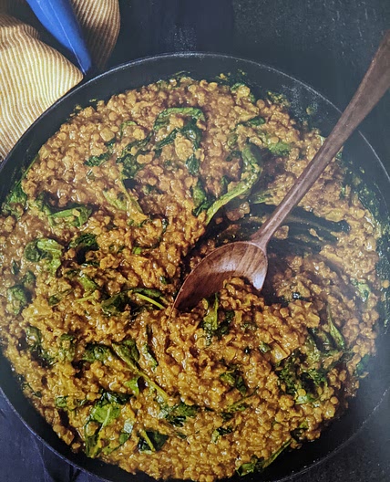 Easy red lentil Dahl