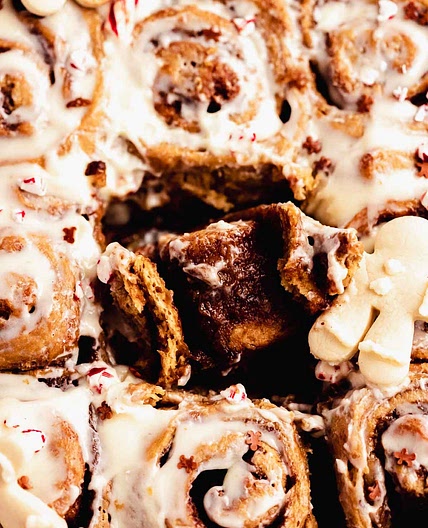 Gingerbread Cinnamon Rolls