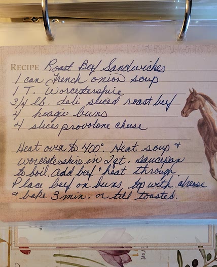 ROAST BEEF SANDWICHES