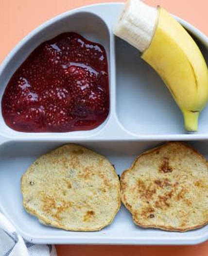 Cinnamon Banana Pancakes