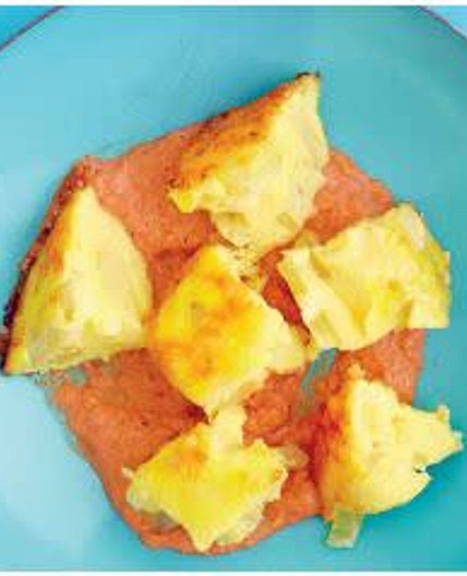 Potato Frittata with Red Pepper Sauce