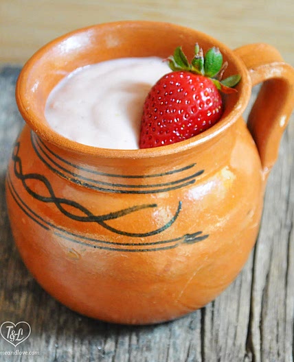 Strawberry Atole 