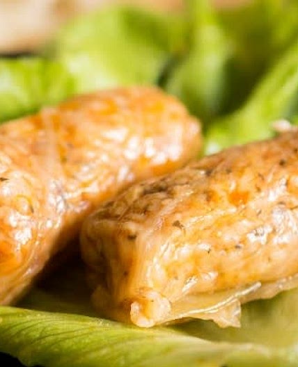 Zelevi Sarmi (Stuffed Cabbage Leaves)