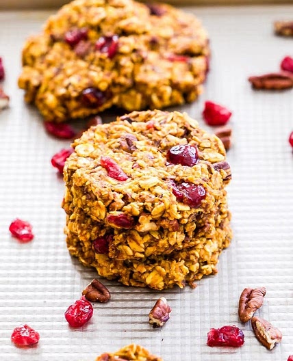 Cranberry Protein Cookies