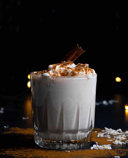 Puerto Rican Coquito (Vegan substitutes included)