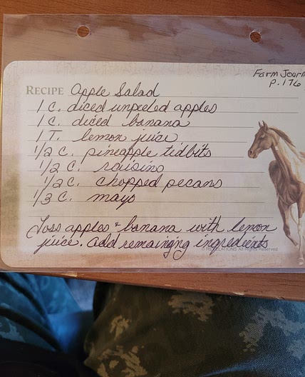 APPLE SALAD