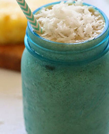 Banana Pina Colada Smoothie