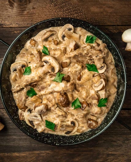 Le boeuf stroganoff