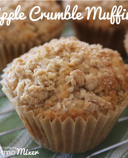 Apple Crumble Muffins - The Road to Loving My Thermo Mixer