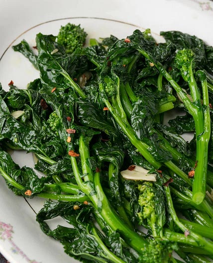 Sautéed broccoli rabe 