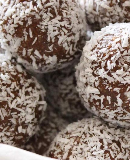 Rum balls 30 serves 110 carlories each high fibre *