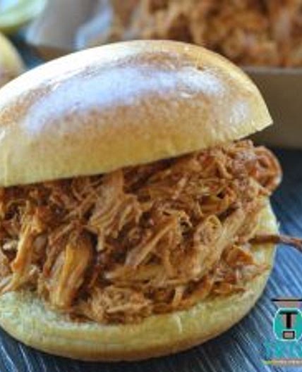 Slow Cooked BBQ Pulled Chicken