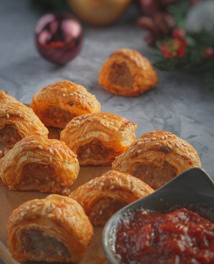 Nduja sausage rolls