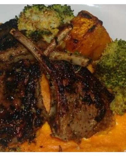 Balsamic lamb cutlets