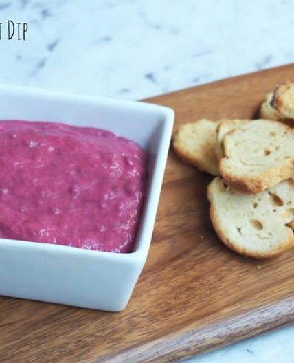 Quick beetroot dip