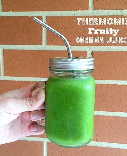 Fruity green juice